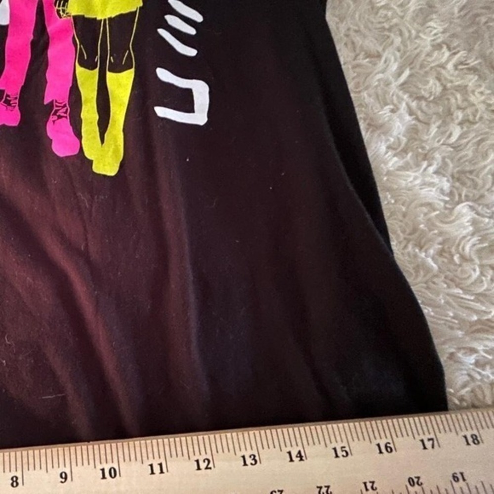 Black anime My Hero Academia T-shirt with pink and yellow accent - Picture 5 of 6